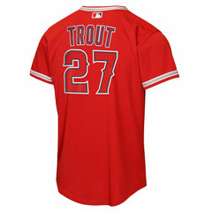 MLB Mike Trout Los Angeles Angels Nike Youth Alternate Replica Jersey