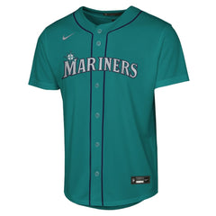 MLB Cal Raleigh Seattle Mariners Nike Youth Alternate Replica Jersey