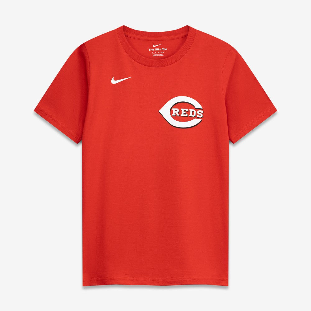 MLB Elly De La Cruz Cincinnati Reds Nike Youth Name & Number T-Shirt