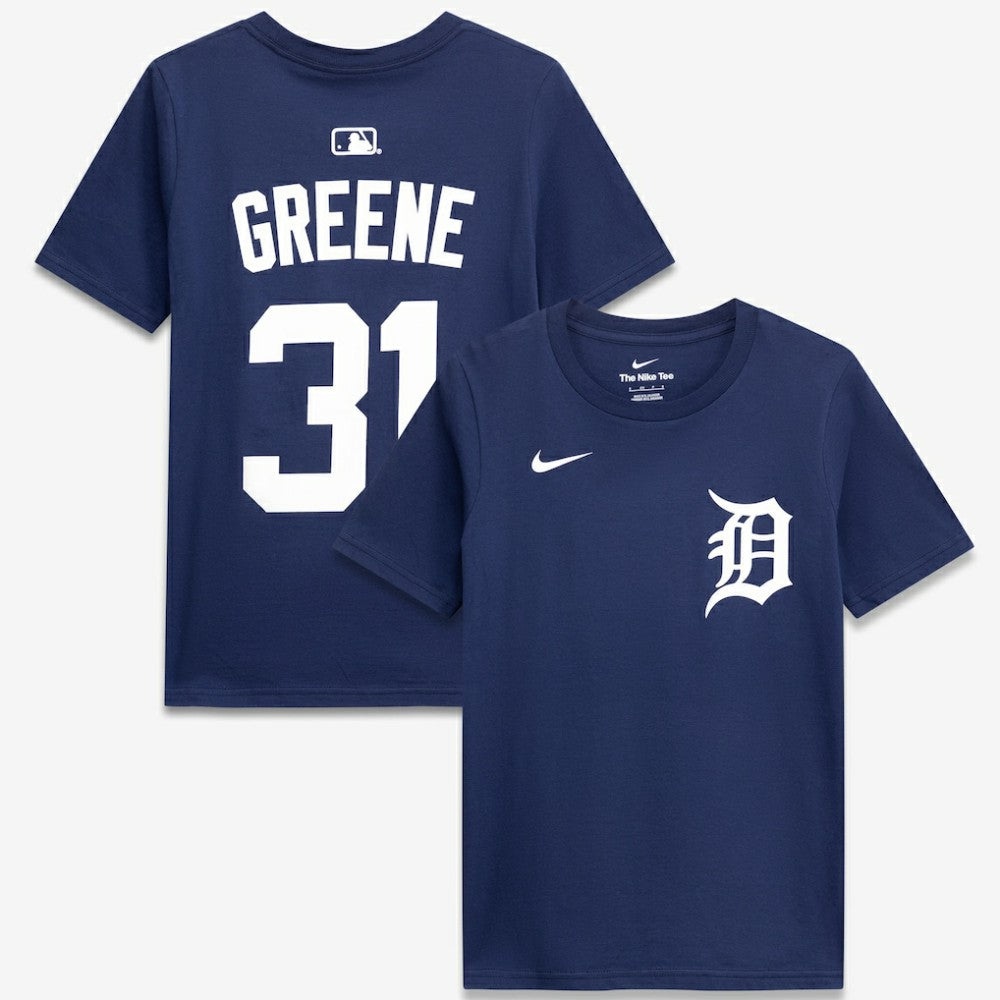 MLB Riley Greene Detroit Tigers Nike Youth Name & Number T-Shirt