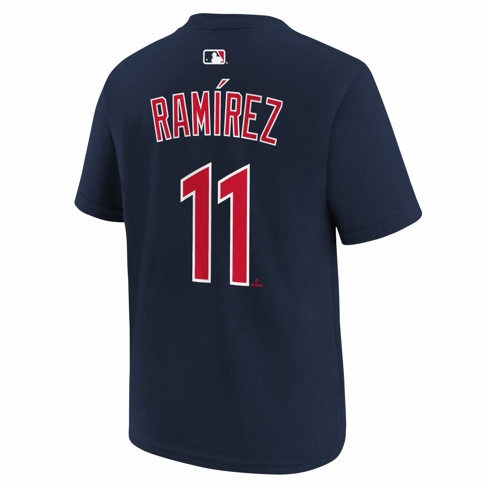 MLB José Ramírez Cleveland Guardians Nike Youth Name & Number T-Shirt
