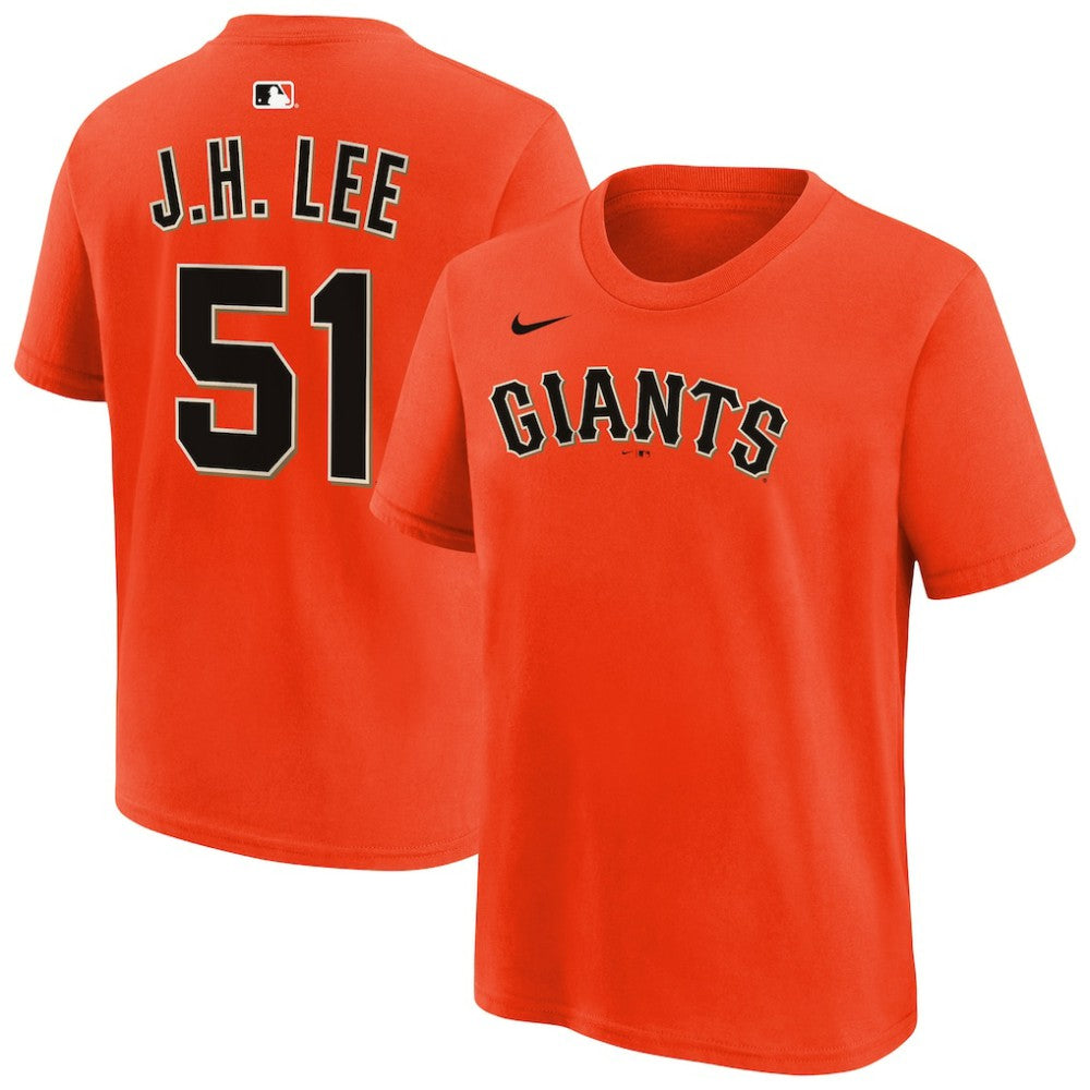 MLB Jung Hoo Lee San Francisco Giants Nike Youth Name & Number T-Shirt