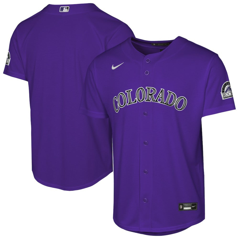 MLB Colorado Rockies Nike Youth Alternate 2 Stadium Jersey
