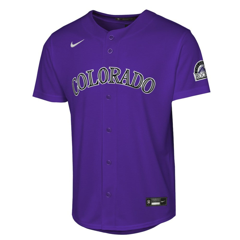 MLB Colorado Rockies Nike Youth Alternate 2 Stadium Jersey