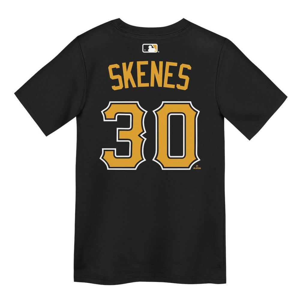 MLB Paul Skenes Pittsburgh Pirates Nike Preschool Name & Number T-Shirt