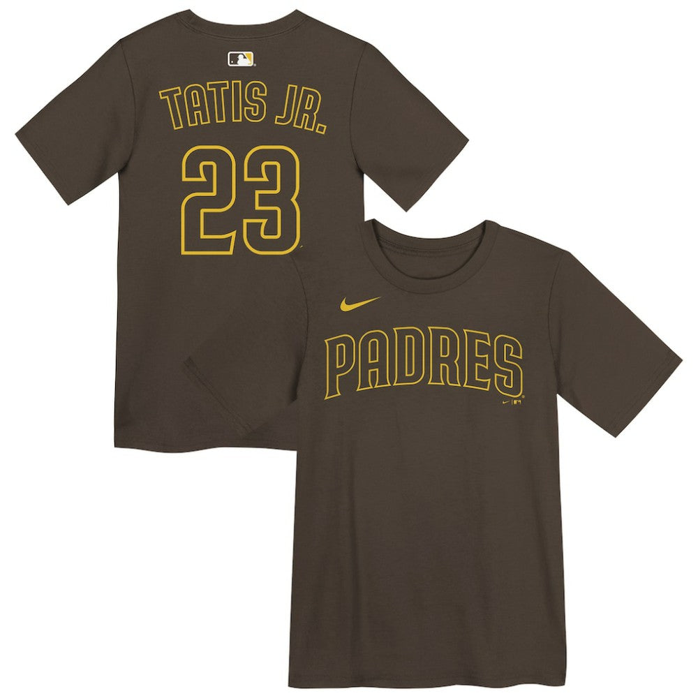 MLB Fernando Tatis Jr. San Diego Padres Nike Preschool Name & Number T-Shirt
