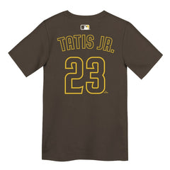 MLB Fernando Tatis Jr. San Diego Padres Nike Preschool Name & Number T-Shirt