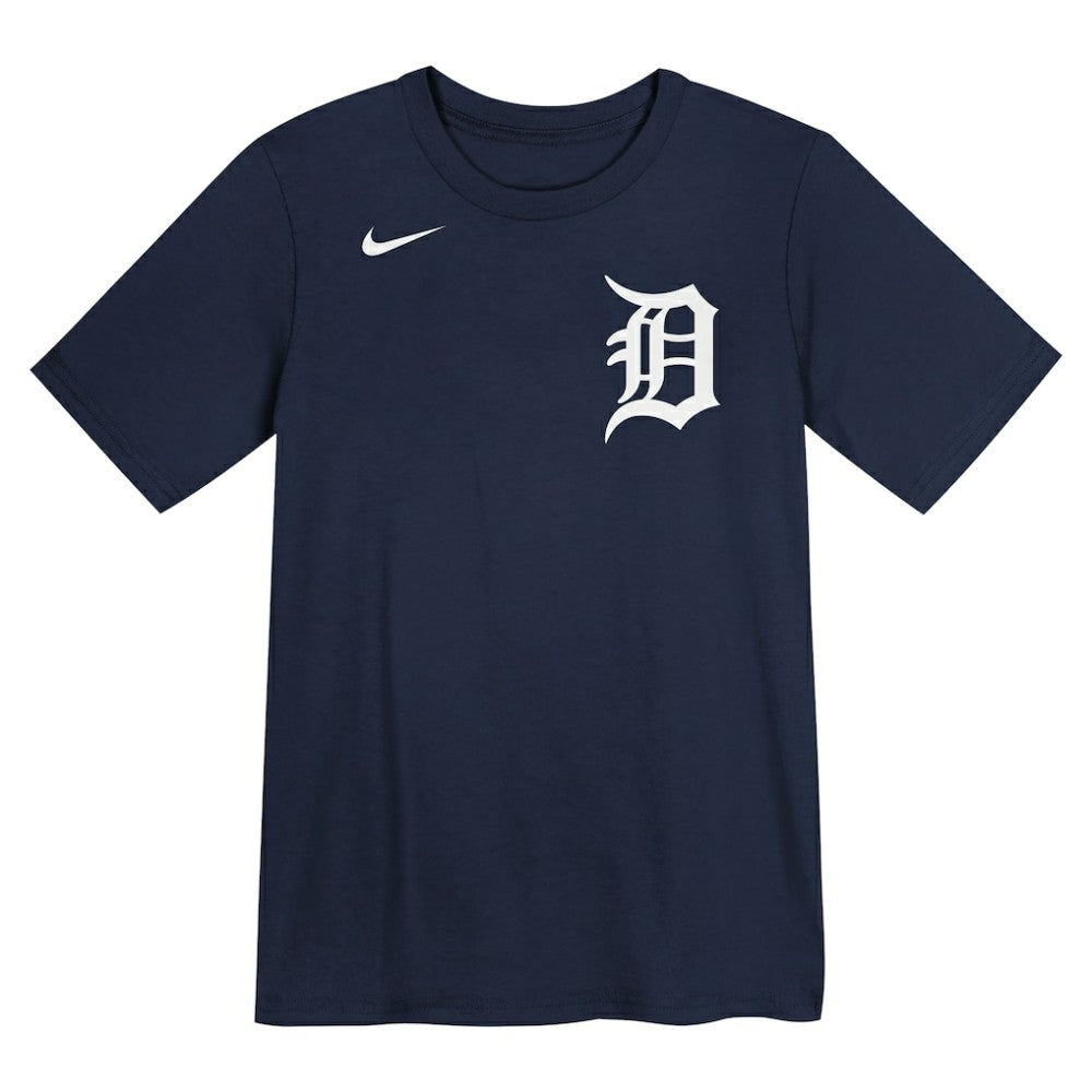 MLB Tarik Skubal Detroit Tigers Preschool Name & Number T-Shirt