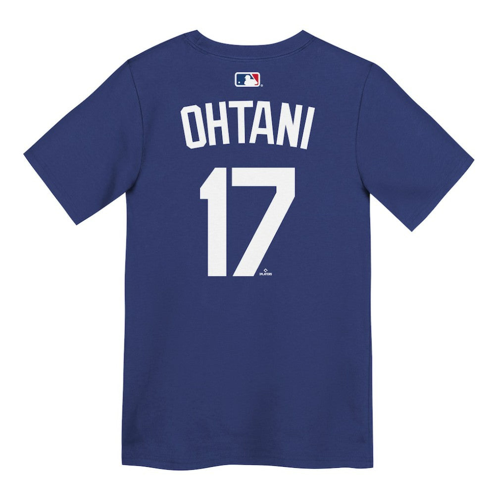 MLB Shohei Ohtani Los Angeles Dodgers Nike Preschool Name & Number T-Shirt