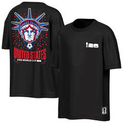 USMNT Outerstuff FIFA World Cup 2026 Rally Oversized 2-Hit T-Shirt -  Black