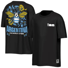 Outerstuff FIFA World Cup 2026 Rally Oversized 2-Hit T-Shirt -  Black