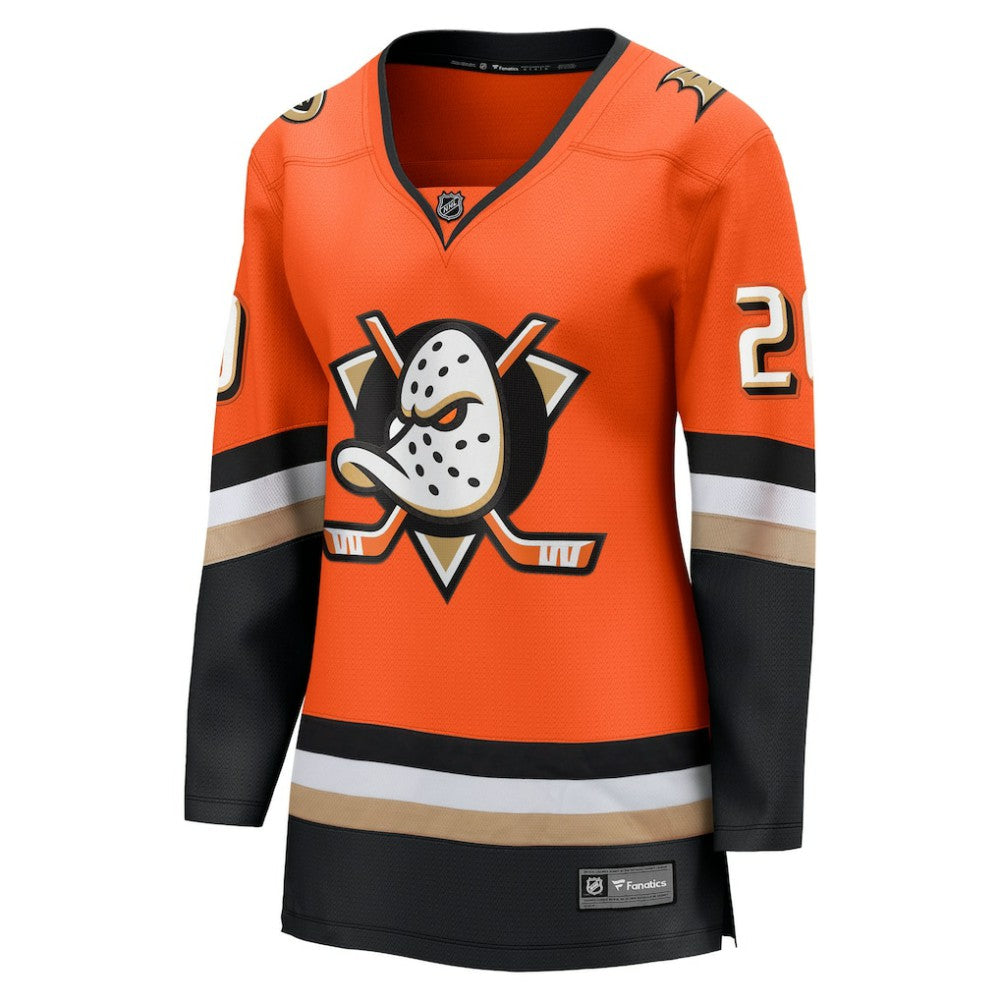 NHL Orange Chris Kreider Anaheim Ducks Fanatics Women's Home Breakaway Player Jersey