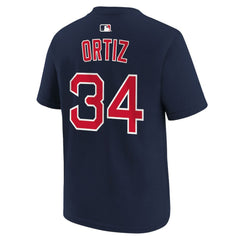 MLB David Ortiz Boston Red Sox Nike Youth Name & Number T-Shirt