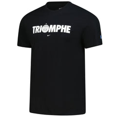 Paris Saint-Germain 2025 Champions of Europe Triomphe T-Shirt - Nike Black