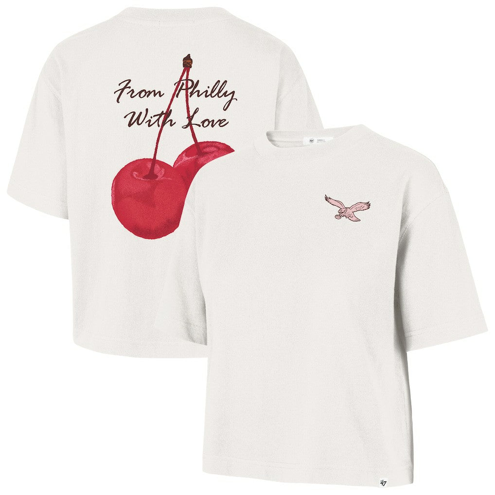 '47 Women's Love Letter Reed City T-Shirt - Philadelphia Eagles