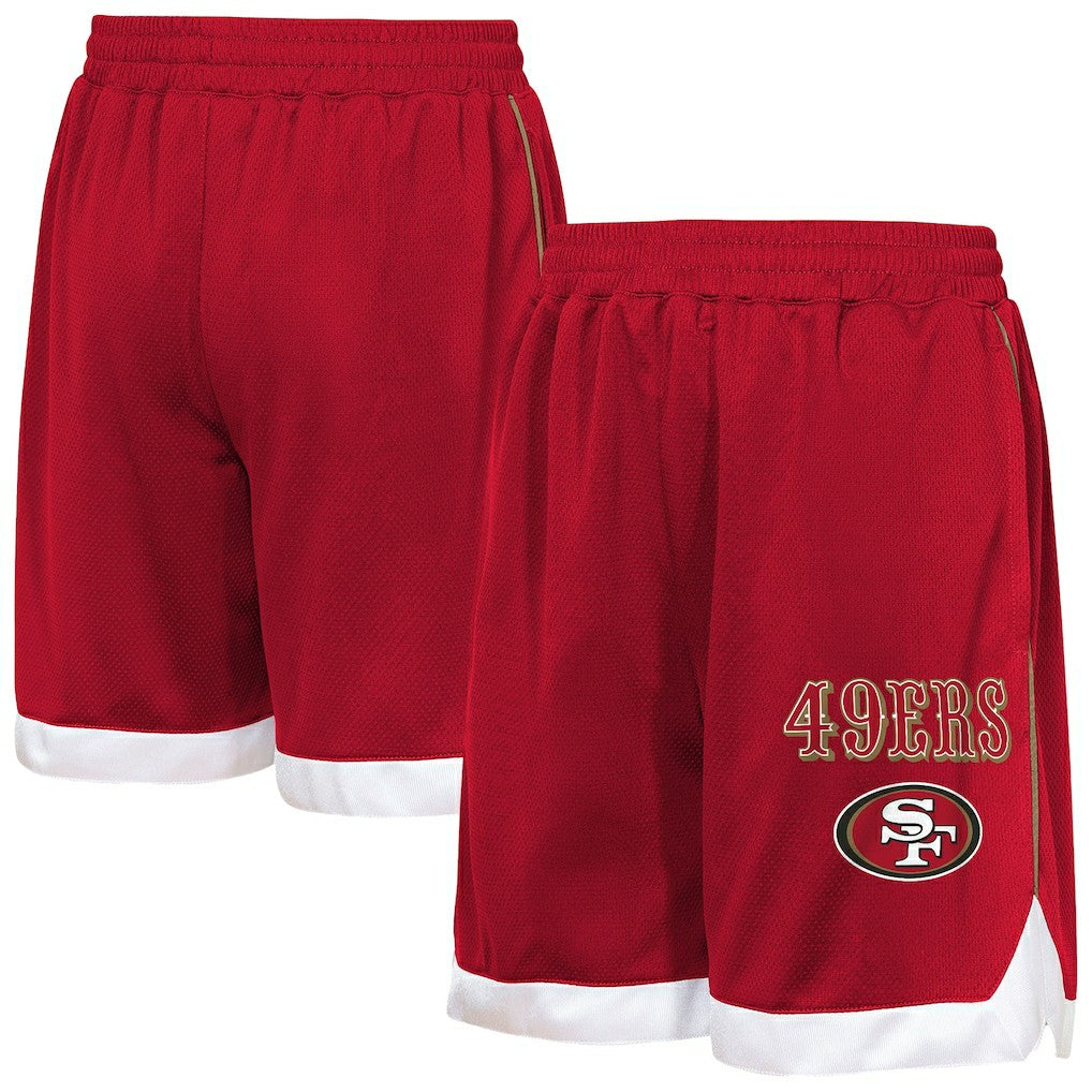 Outerstuff Youth All Star Mesh Shorts - San Francisco 49ers