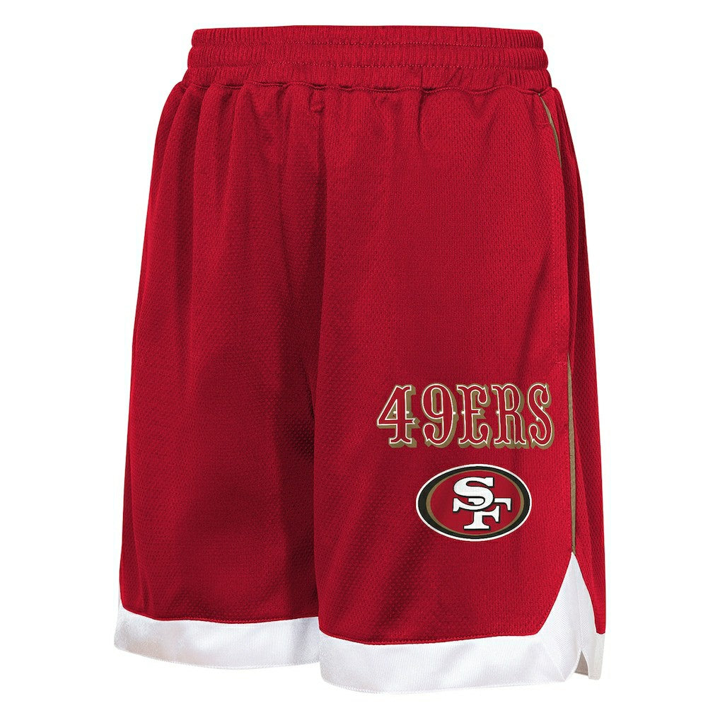 Outerstuff Youth All Star Mesh Shorts - San Francisco 49ers