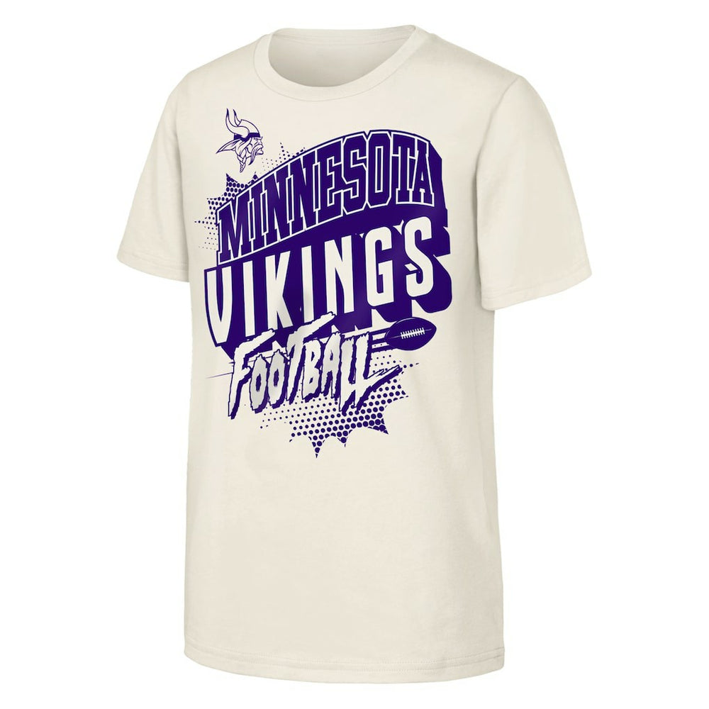 Outerstuff Youth Action Comic T-Shirt - Minnesota Vikings