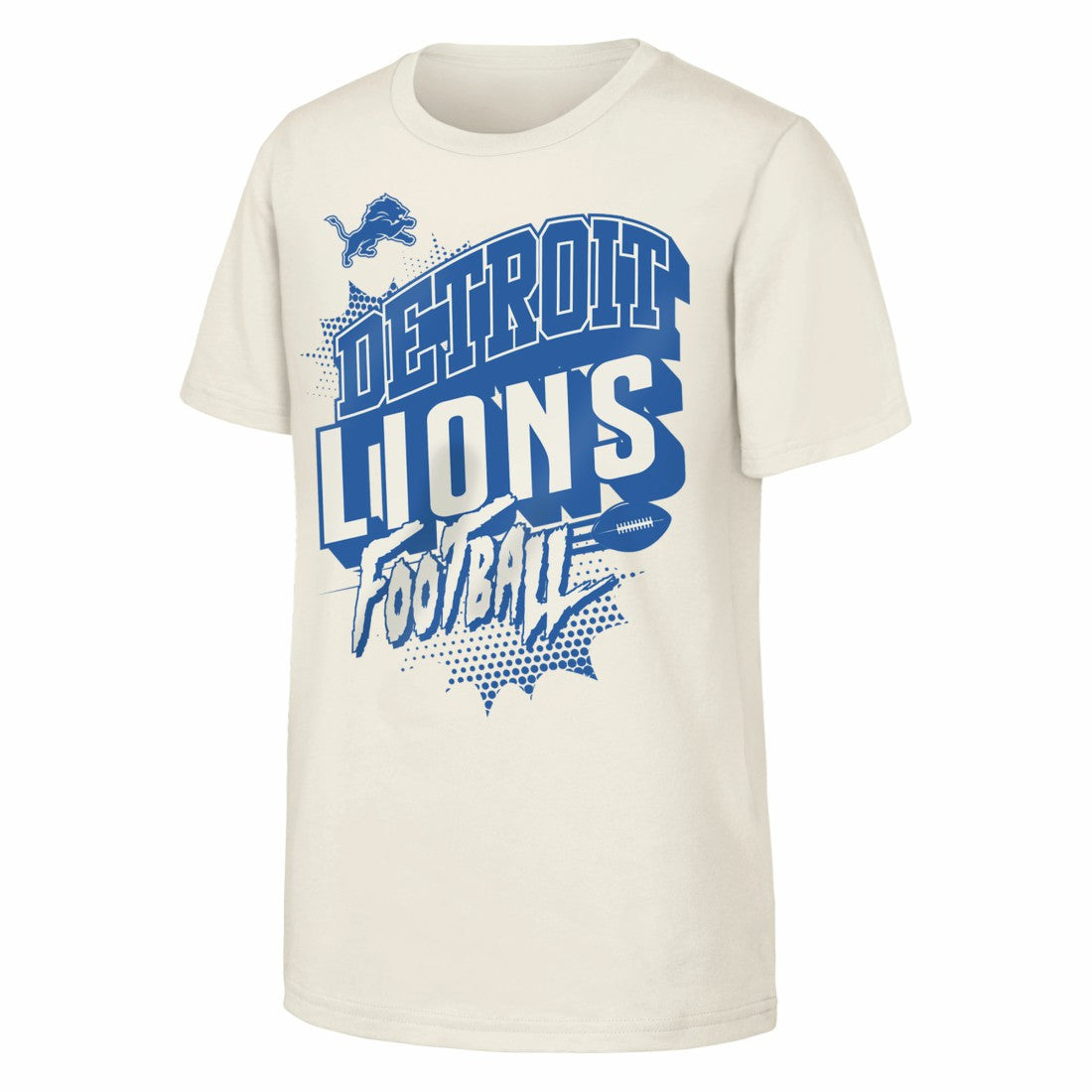 Outerstuff Youth Action Comic T-Shirt - Detroit Lions