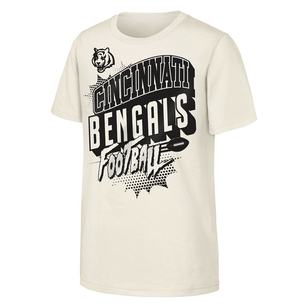 Outerstuff Youth Action Comic T-Shirt - Cincinnati Bengals