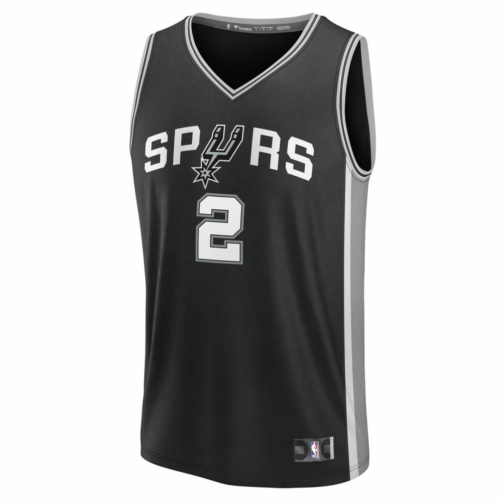 NBA Dylan Harper San Antonio Spurs 2025 NBA Draft First Round Pick Fast Break Replica Jersey