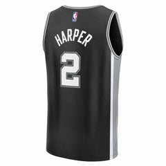NBA Dylan Harper San Antonio Spurs 2025 NBA Draft First Round Pick Fast Break Replica Jersey