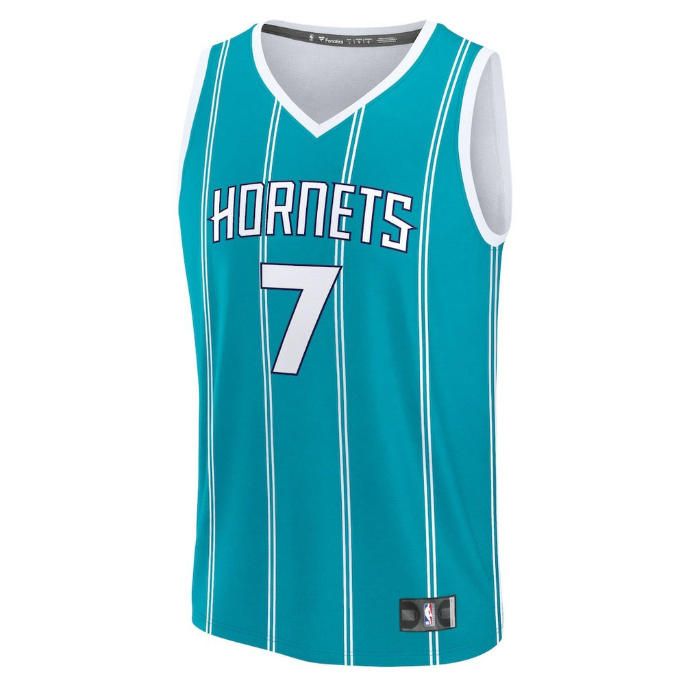 NBA Kon Knueppel Charlotte Hornets 2025 NBA Draft First Round Pick Fast Break Replica Jersey