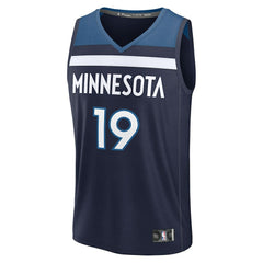 NBA Joan Beringer Minnesota Timberwolves 2025 NBA Draft First Round Pick Fast Break Replica Jersey