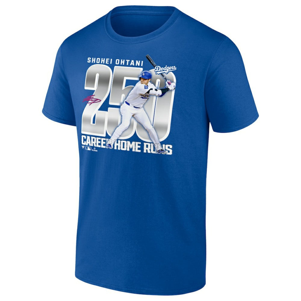 MLB Shohei Ohtani Los Angeles Dodgers 250 Home Runs T-Shirt