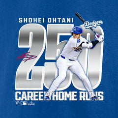 MLB Shohei Ohtani Los Angeles Dodgers 250 Home Runs T-Shirt