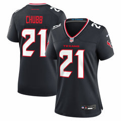 Nick Chubb  Women's Team Game Jersey - Houston Texans