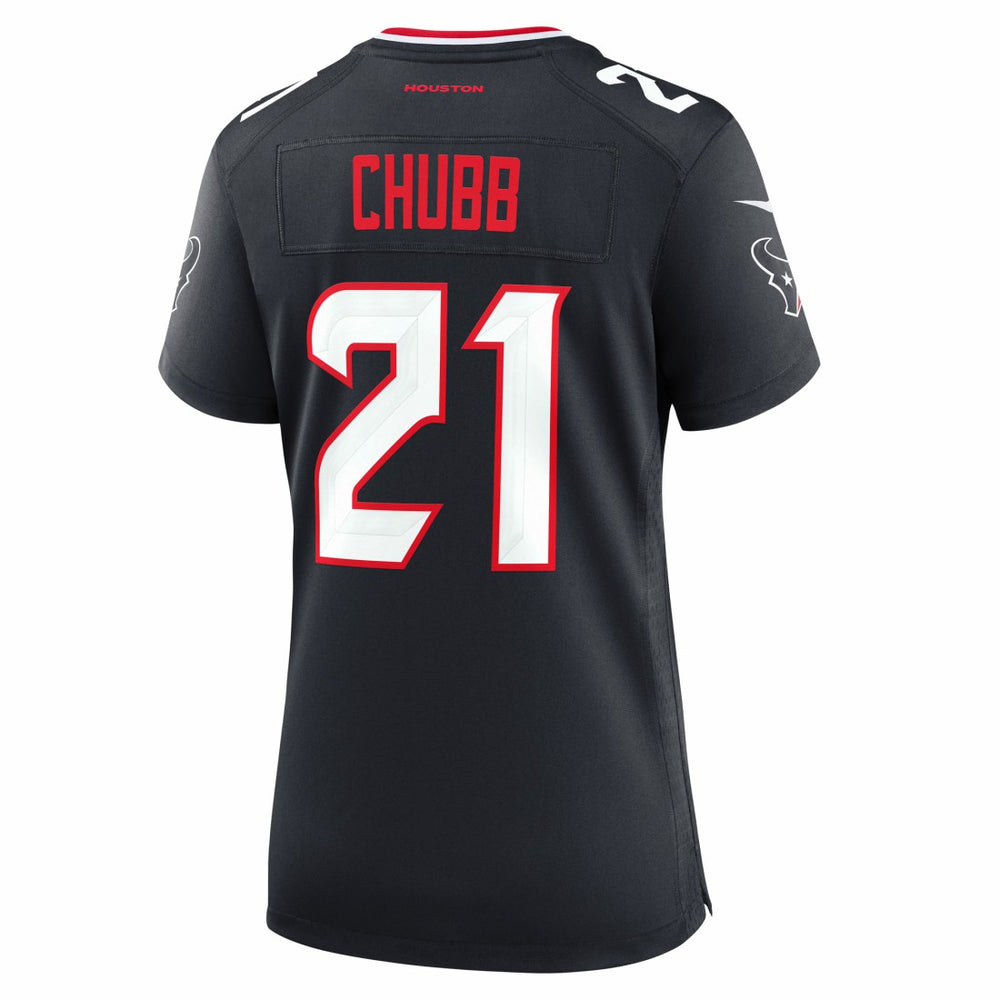 Nick Chubb  Women's Team Game Jersey - Houston Texans