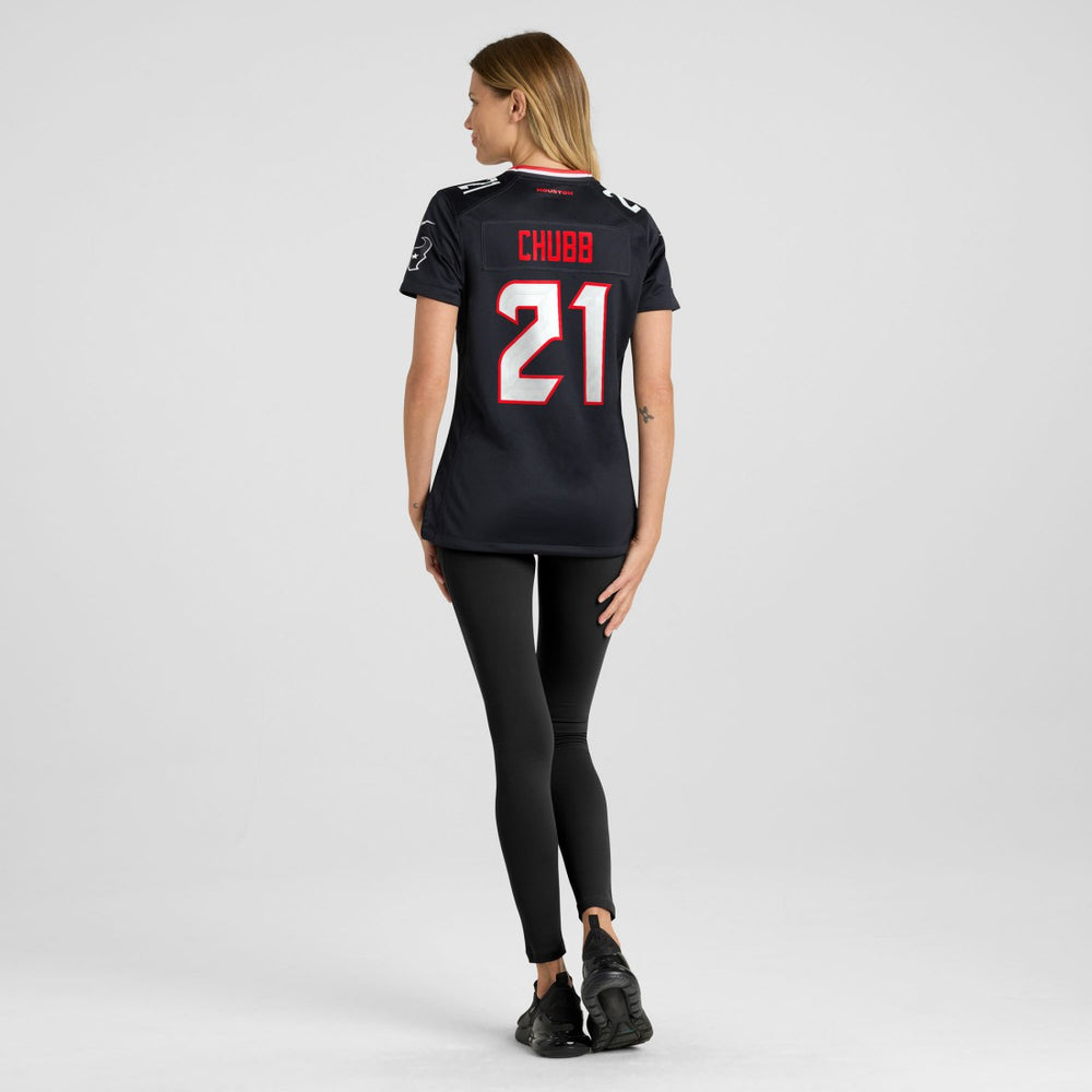 Nick Chubb  Women's Team Game Jersey - Houston Texans