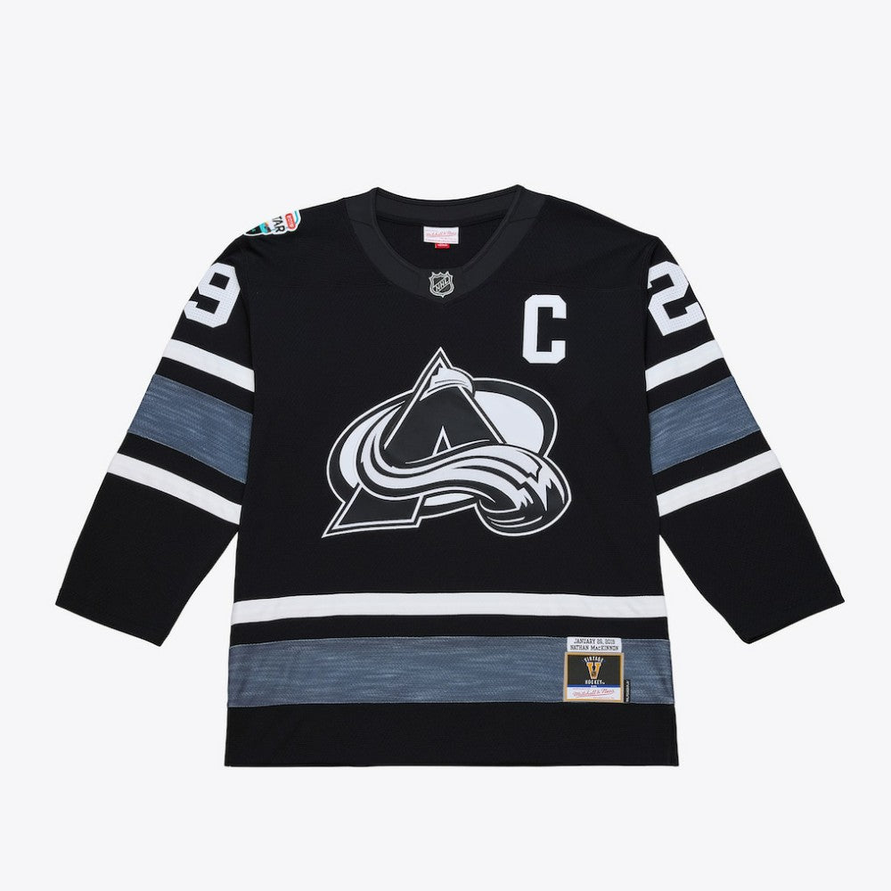 NHL Black Nathan MacKinnon Mitchell & Ness 2019 All-Star Game Power Play Jersey