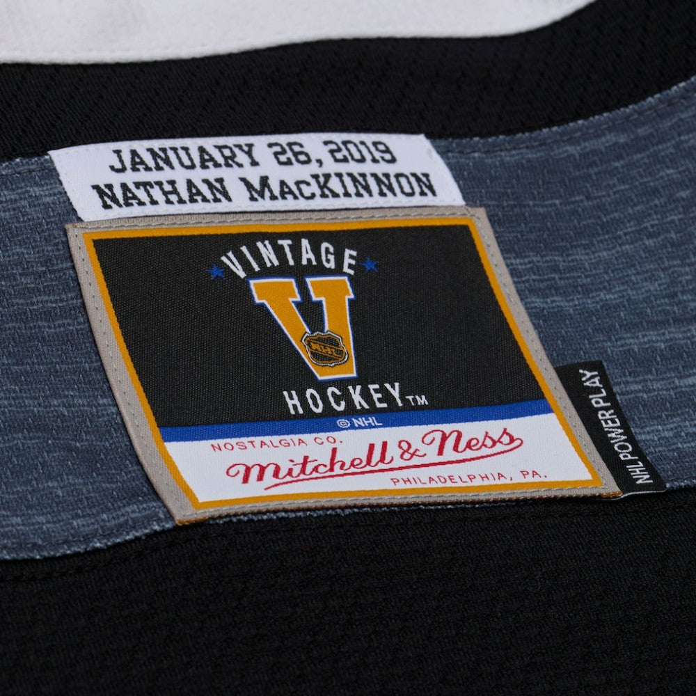 NHL Black Nathan MacKinnon Mitchell & Ness 2019 All-Star Game Power Play Jersey