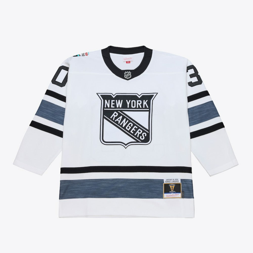 NHL White Henrik Lundqvist Mitchell & Ness 2019 All-Star Game Power Play Jersey
