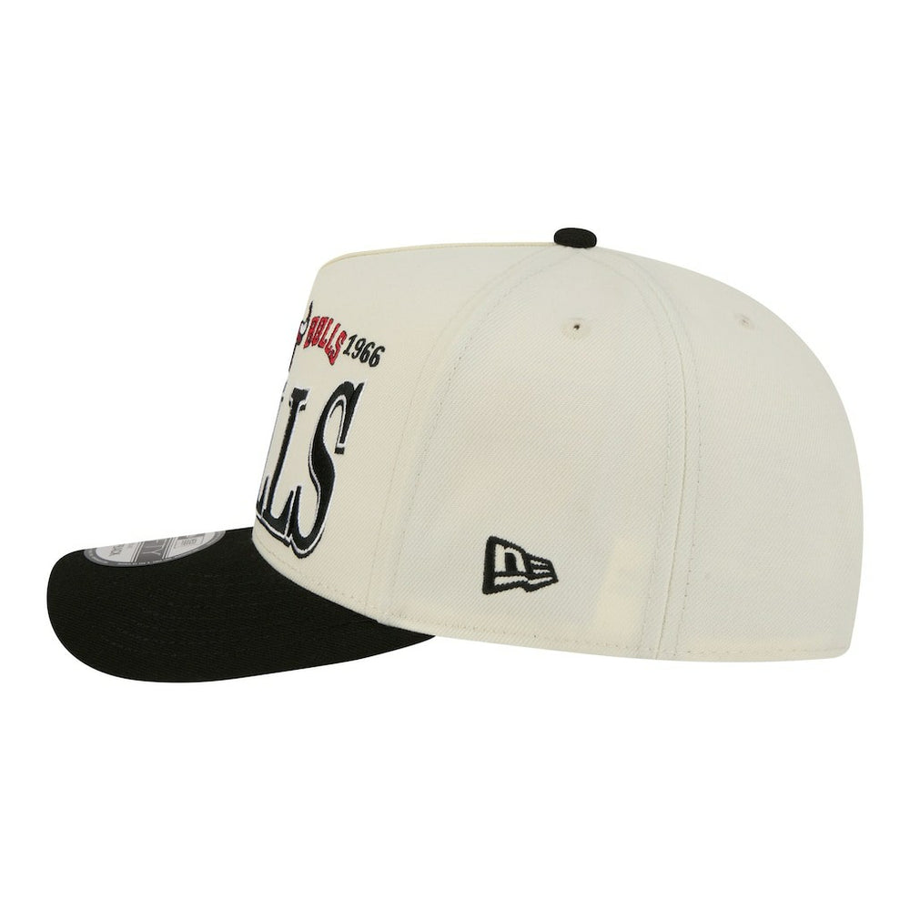 NBA Chicago Bulls Stretched 2-Tone A-Frame 9FIFTY Adjustable Hat
