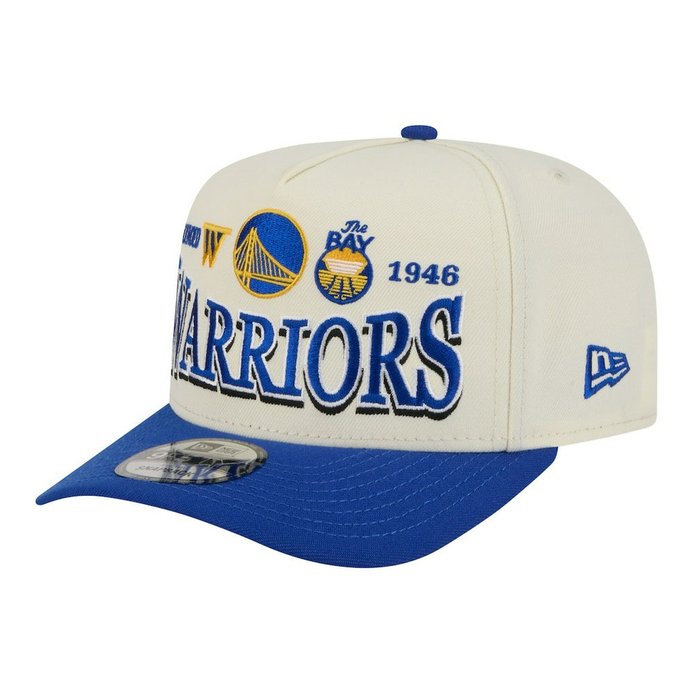NBA Golden State Warriors Stretched 2-Tone A-Frame 9FIFTY Adjustable Hat sale