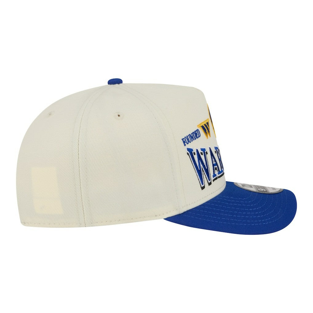NBA Golden State Warriors Stretched 2-Tone A-Frame 9FIFTY Adjustable Hat sale
