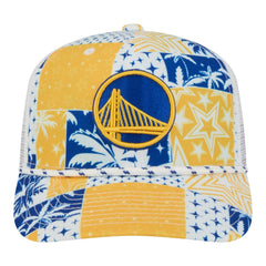 NBA Golden State Warriors Fan Pack Tropical Pattern 9SEVENTY Adjustable Hat sale