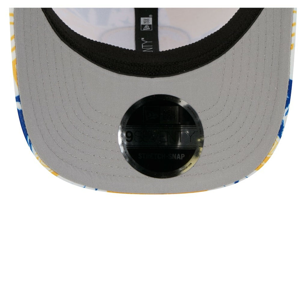 NBA Golden State Warriors Fan Pack Tropical Pattern 9SEVENTY Adjustable Hat sale