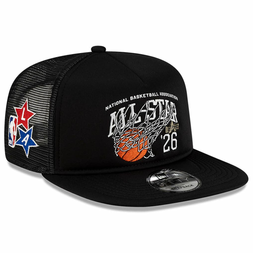 NBA 2026 NBA All-Star Game x Alpha Industries 9FIFTY Snapback Trucker Hat