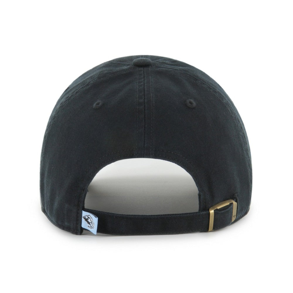 NHL Black Utah Mammoth '47 Logo Clean Up Adjustable Hat