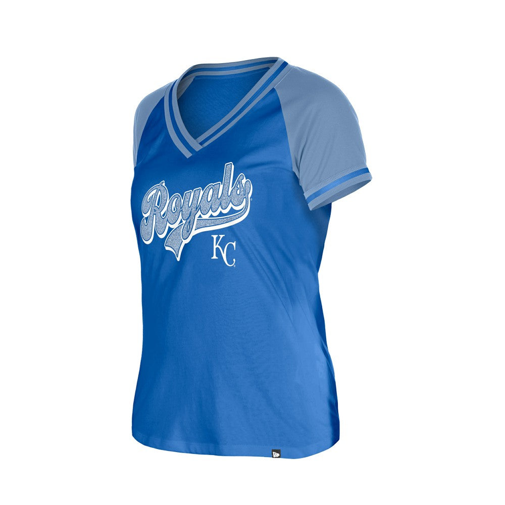 MLB Kansas City Royals New Era Women's Gameday V-Neck T-Shirt