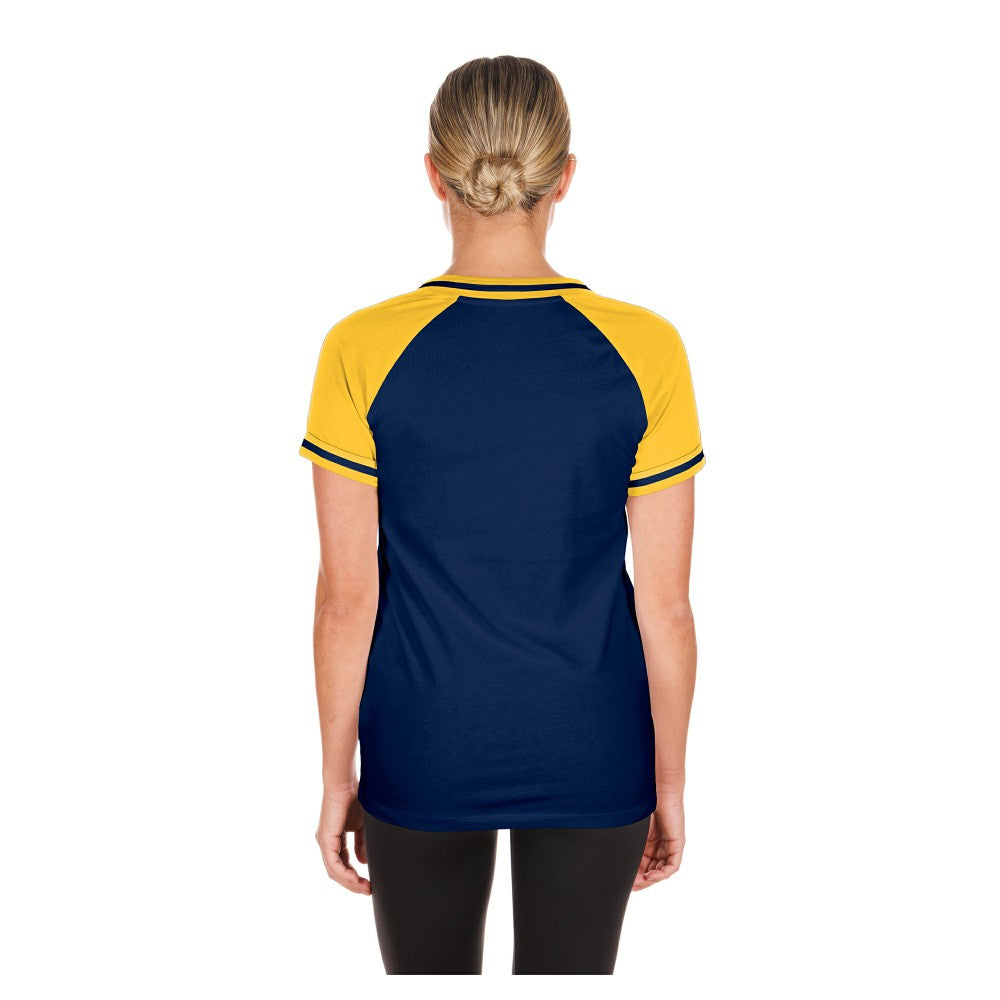 MLB Milwaukee Brewers New Era Women's Gameday V-Neck T-Shirt