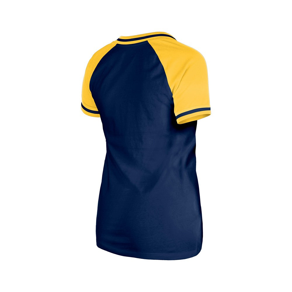 MLB Milwaukee Brewers New Era Women's Gameday V-Neck T-Shirt