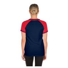 MLB Minnesota Twins New Era Women's Gameday V-Neck T-Shirt