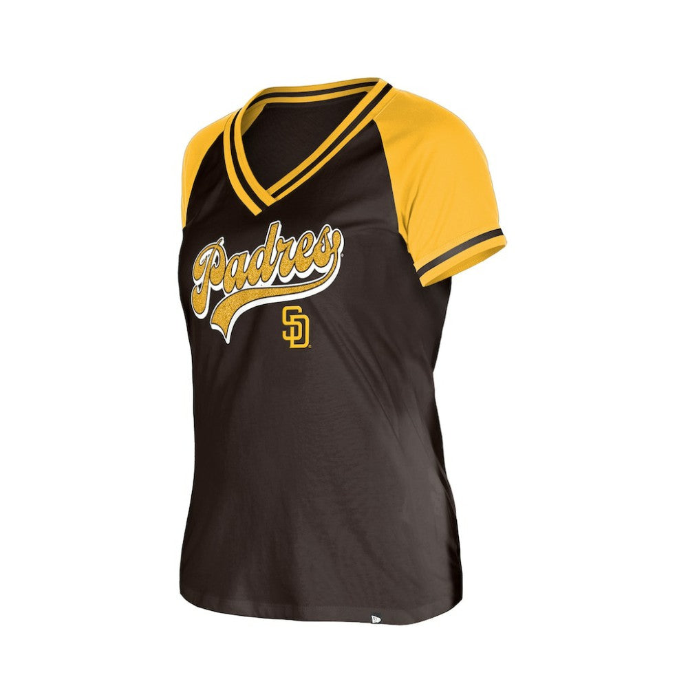 MLB San Diego Padres New Era Women's Gameday V-Neck T-Shirt
