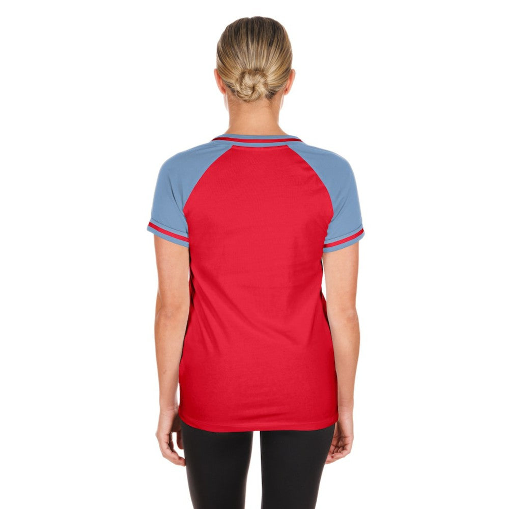 MLB Texas Rangers New Era Women's Gameday V-Neck T-Shirt