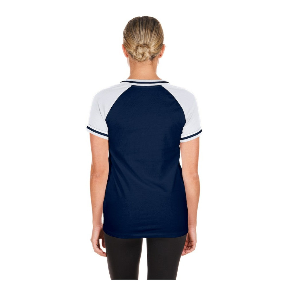 MLB Chicago Cubs New Era Women's Gameday V-Neck T-Shirt